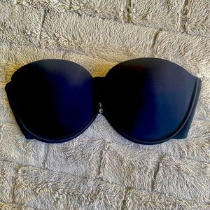 La Vie en Rose Removable Straps Black Bra